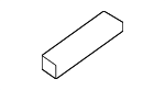 51117158873 - Body: Bumper Cover Reinforcement for BMW Image