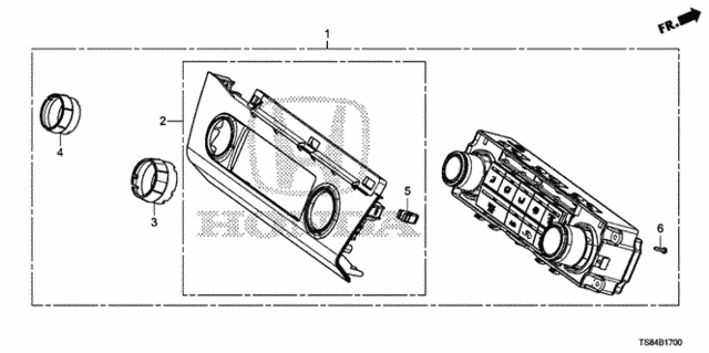 Heater Control ('12) for 2012 Honda Civic #0