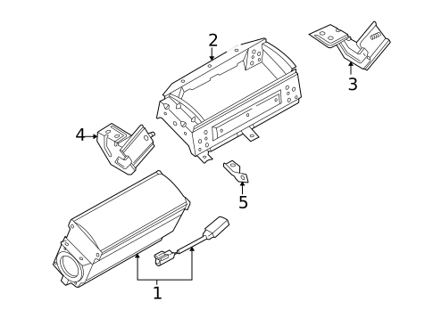Air Bag Components for 2004 Audi Allroad Quattro #3