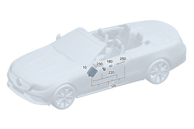 1679002818 - Electrical System: Control Unit for Mercedes-Benz: AMG GT 43, AMG GT 53, AMG GT 63, AMG GT 63 S, AMG GT 63 S E Performance, CLS450, CLS53 AMG, E300, E350, E400, E43 AMG, E450, E53 AMG, E63 AMG S Image image
