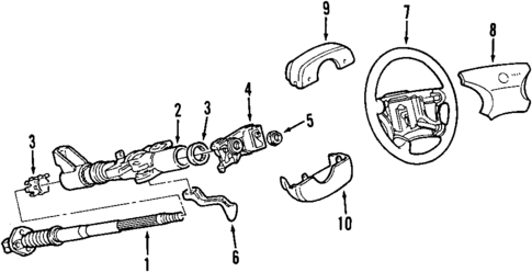 Steering Wheel for 2003 Saab 9-3 #0