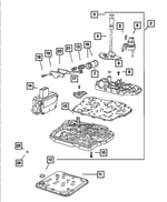 5136814AA - Automatic Transaxle 4 Speed: Manual Valve Lever for Chrysler: 300, 300M, Concorde | Dodge: Dakota, Durango, Intrepid, Magnum | Jeep: Liberty, Wrangler Image