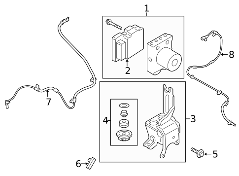 ABS Components for 2015 Ford F-150 #0