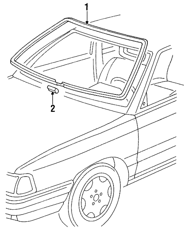 443853299 - Body: Molding for Audi Image