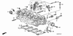 12216RNAA00 - Engine: BOLT, SPARK PLUG COIL for Honda Image
