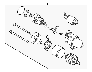 361003C151 - : Starter for Hyundai Image