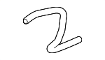 80542TBAA00 - HVAC: Hose for Honda: Civic Image