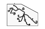 32157TBAA10 - HVAC: Harness for Honda: Civic, Insight Image
