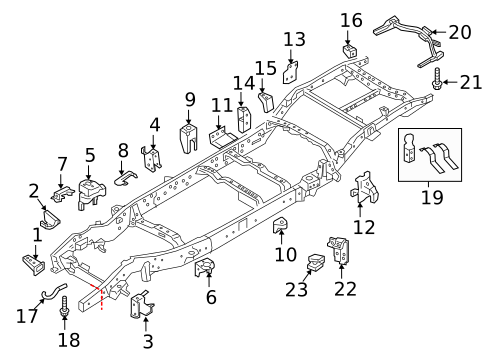 Frame & Components for 2016 Nissan TITAN XD #0