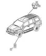 5JF971J3AC - Electrical: Memory Selector Switch for Mopar Image