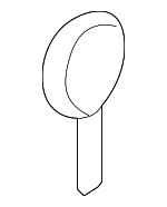 5G6807441AGRU - Body: Tow Eye Cap for Volkswagen: e-Golf, Golf R Image