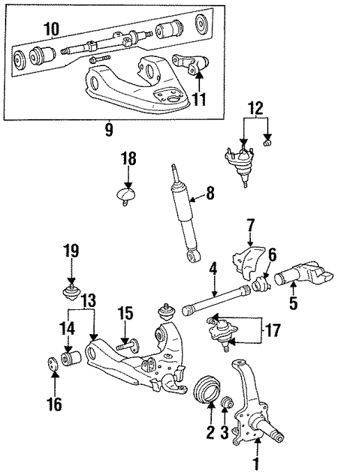 Parts Catalog | Modern Toyota | Suspension Components for