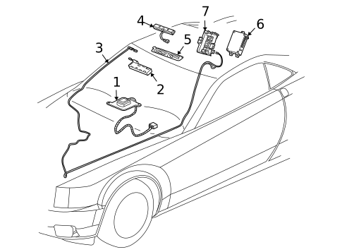 Navigation System for 2005 Cadillac XLR #0