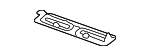 10318961 - Electrical: Microphone Bezel for Cadillac: XLR Image