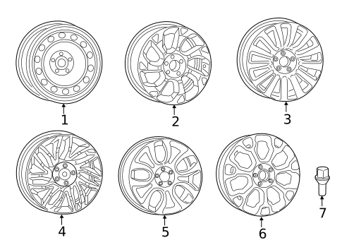 Wheels for 2019 Fiat 500L #0