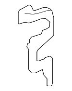 88981002 - Body: Handle, Outside Retainer for Chevrolet: Equinox | Pontiac: Torrent Image