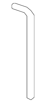 88981015 - Body: Lock Rod for Chevrolet: Equinox | Pontiac: Torrent Image