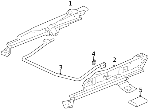 Tracks & Components for 2006 Mitsubishi Lancer #2