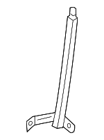 803876LE0A - Body: Rear Guide for Nissan Image