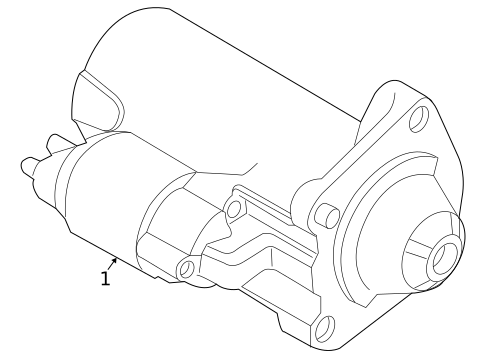 Starter for 2007 Volvo V50 #0