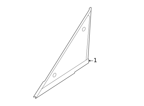 Glass & Hardware for 2018 Ford EcoSport #1
