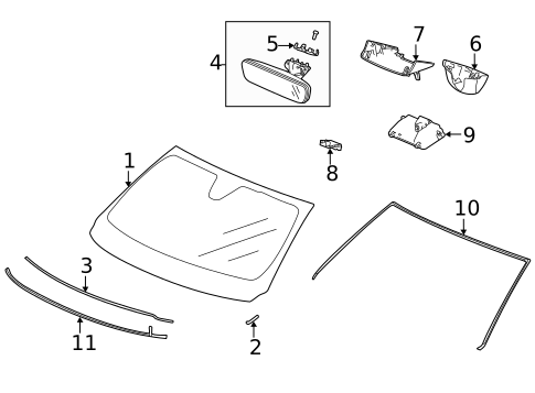 Lane Departure Warning for 2023 Acura MDX #1