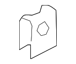WHT007797 - Body: Instrument Panel Nut for Audi Image