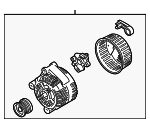 8251071 - : 1999-2005 Volvo Alternator for Volvo: C70, S60, S80, V70, XC70 Image