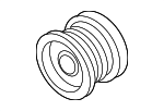 30667878 - Electrical: 1999-2009 Volvo Pulley for Volvo: C70, S60, S70, S80, V70, XC70, XC90 Image