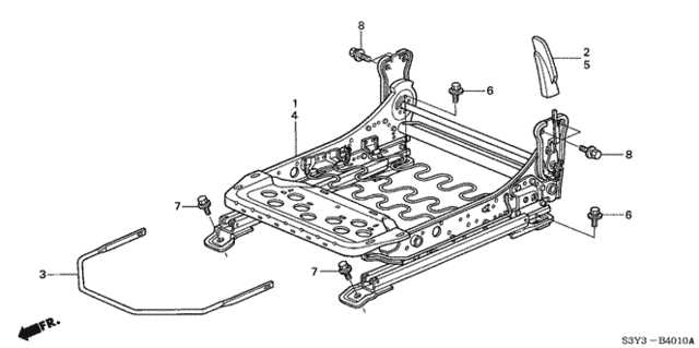 Seat Components for 2000 Honda Insight #0