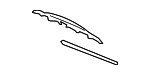 22711468 - Body: Wiper Blade for GM Image