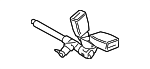 72117211596 - Body: Seat Belt Receptacle for BMW Image
