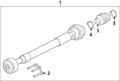 Drive Shaft for 2024 Ford F-150 #0