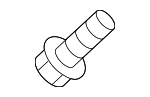 1245105163 - Steering: Lower Column Cover Screw for Hyundai Image