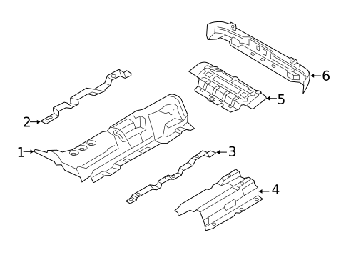Heat Shields for 2023 Land Rover Range Rover Evoque #0