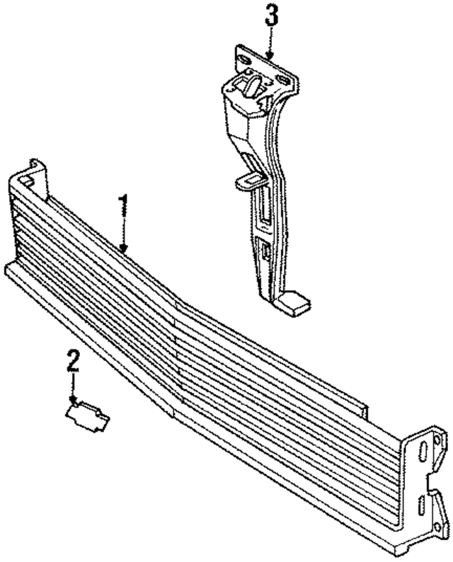14032287 - Body: Grille for GM Image