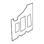767147Y030 - Body: Outer Wheelhouse Extension for Nissan Image