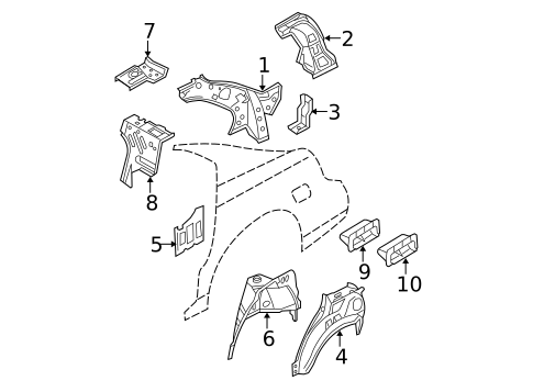 Inner Structure for 2007 Nissan Maxima #0