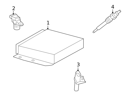 Ignition System for 2006 Dodge Sprinter 3500 #0