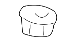 2019900250 - Electrical: Instrument Panel Air Bag Nut for Mercedes-Benz Image
