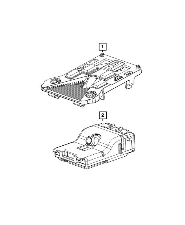 4672597AA - Electrical: Camera Bracket for Mopar Image