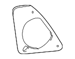 8158412110 - Electrical: Backup Lamp Assembly Gasket for Toyota: Corolla Image