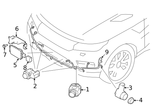 Electrical Components for 2022 Land Rover Range Rover Sport #0