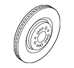 51712T1200 - Brakes: Rotor for Hyundai Image