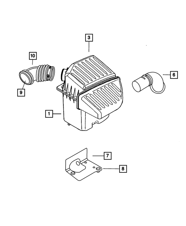 4793737AC - Fuel: Power Distribution Center Bracket for Mopar Image