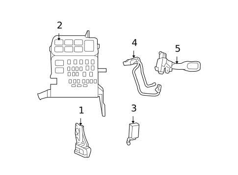 Sonar System for 2004 Lexus RX330 #0
