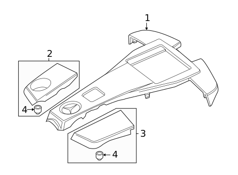 Engine Appearance Cover for 2016 Mercedes-Benz GLE63 AMG #0
