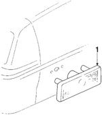 918749 - Electrical: Marker Lamp Assembly for Oldsmobile: Firenza Image