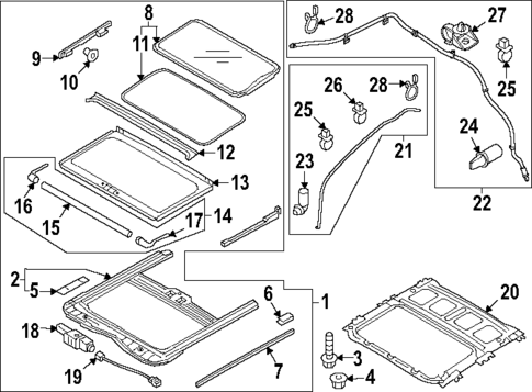 Sunroof for 2023 Kia Niro #1