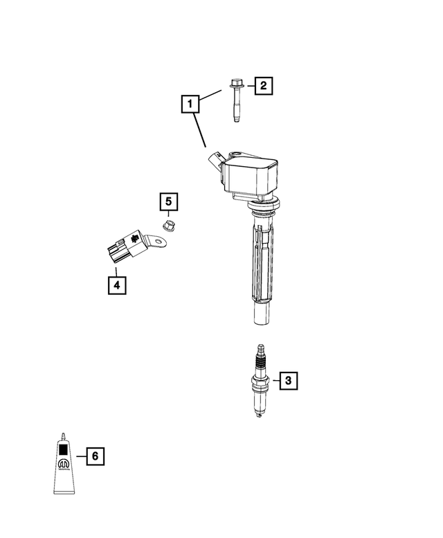 6511761AA - Electrical: Hex Flange Head Screw for Mopar Image